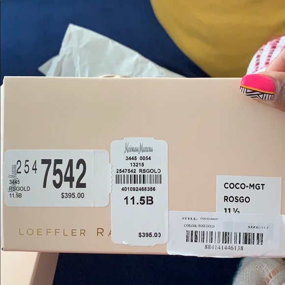 Brand new Loeffler Randall Rose Gold Mules - Picture 3 of 4